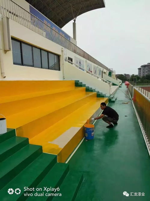 佳景美汇龙漆业为校园增添色彩效果图